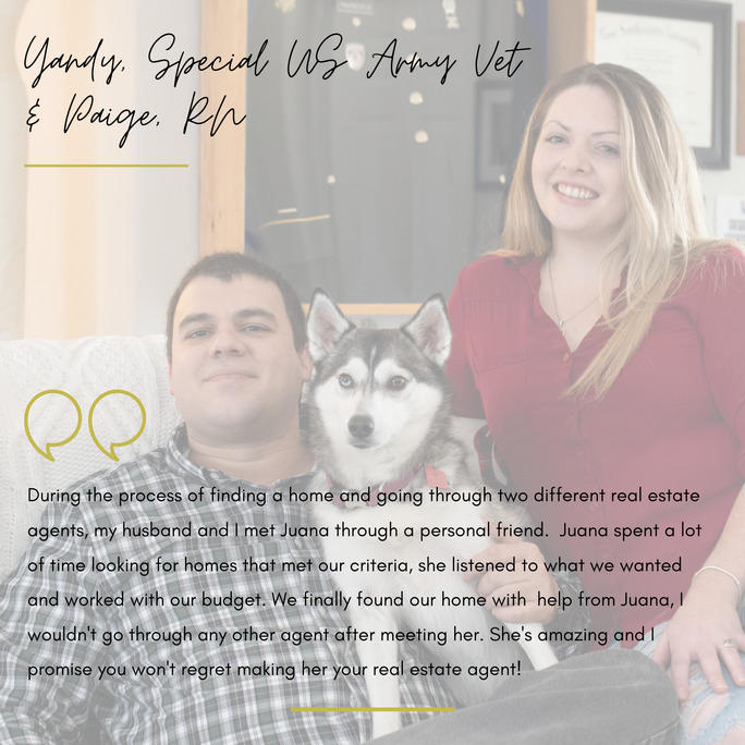 Yandy Special Army Vet and Paige Rh